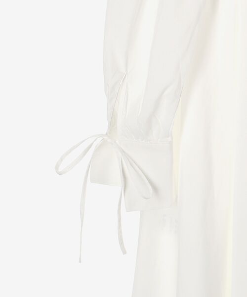 MAJESTIC LEGON（マジェスティックレゴン）の「ビスチェセットミニシャツワンピース（シャツワンピース・レディース・ブラウン/アイボリー/ネイビー・MEDIUM）」の16枚目の写真