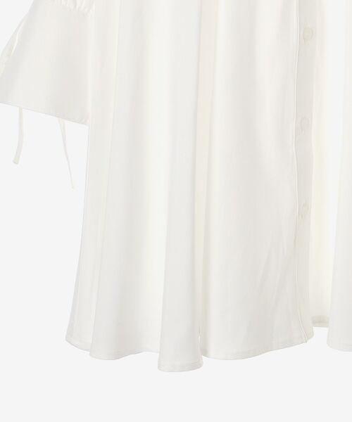 MAJESTIC LEGON（マジェスティックレゴン）の「ビスチェセットミニシャツワンピース（シャツワンピース・レディース・ブラウン/アイボリー/ネイビー・MEDIUM）」の17枚目の写真