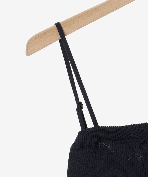 MAJESTIC LEGON（マジェスティックレゴン）の「ビスチェセットミニシャツワンピース（シャツワンピース・レディース・ブラウン/アイボリー/ネイビー・MEDIUM）」の22枚目の写真