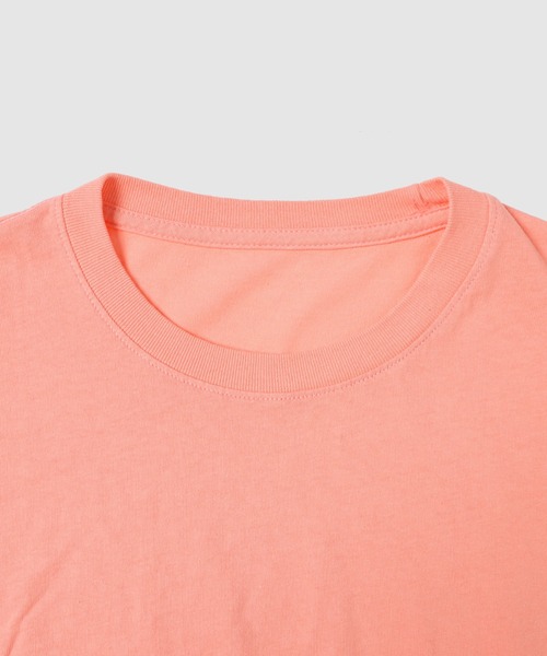 ECOCYCLE(エコサイクル)の「ELEVATED SS TEE_PINK(サイドシームあり)(Tシャツ/カットソー・メンズ・ピンク系その他2/ピンク系その他3/ピンク系その他4/ピンク系その他/ピンク・L/XS/M/S/XL/XXL)」の9枚目の写真