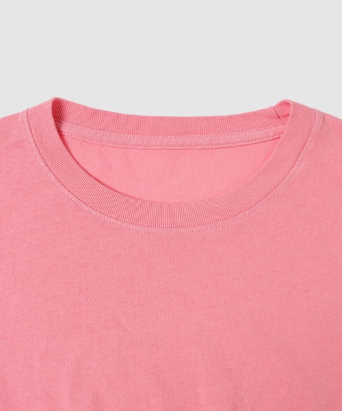 ECOCYCLE(エコサイクル)の「ELEVATED SS TEE_PINK(サイドシームあり)(Tシャツ/カットソー・メンズ・ピンク系その他2/ピンク系その他3/ピンク系その他4/ピンク系その他/ピンク・L/XS/M/S/XL/XXL)」の7枚目の写真