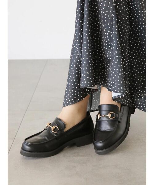 Lugnoncure（ルノンキュール）の「ビットローファー（ローファー・レディース・ベージュ/ブラウン/ブラック・M/L）」の2枚目の写真