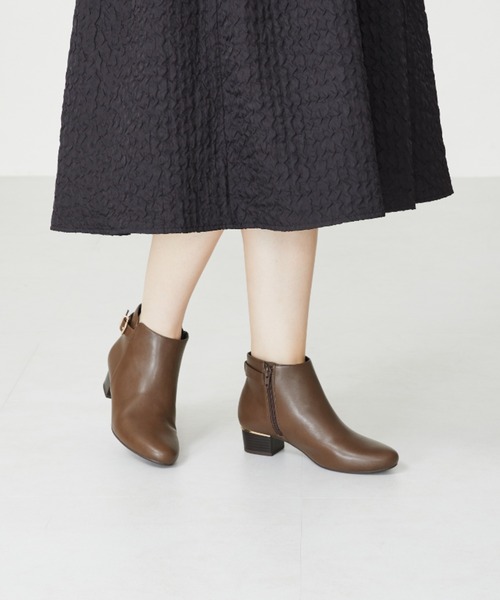 【セール】メタリックラインベルトヒールブーツ 32404（ブーツ）｜WA ORiental TRaffic（ダブルエーオリエンタルトラフィック）