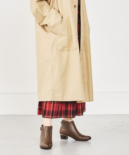 【セール】メタリックラインベルトヒールブーツ 32404（ブーツ）｜WA ORiental TRaffic（ダブルエーオリエンタルトラフィック）