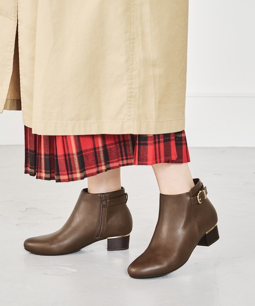 【セール】メタリックラインベルトヒールブーツ 32404（ブーツ）｜WA ORiental TRaffic（ダブルエーオリエンタルトラフィック）