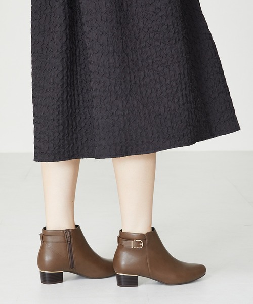 【セール】メタリックラインベルトヒールブーツ 32404（ブーツ）｜WA ORiental TRaffic（ダブルエーオリエンタルトラフィック）