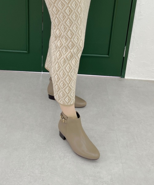 【セール】メタリックラインベルトヒールブーツ 32404（ブーツ）｜WA ORiental TRaffic（ダブルエーオリエンタルトラフィック）