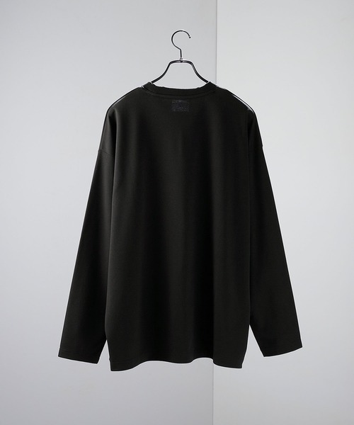 ENDER PRODUCTS(エンダープロダクツ)の「スーベニア刺繍 ビッグシルエットポンチL/Sカットソー【ENDER PRODUCTS/エンダープロダクツ】(Tシャツ/カットソー・メンズ・オフホワイト/スミクロ/ブラック・L/M)」の7枚目の写真