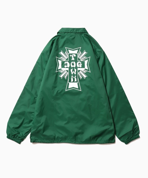 DOGTOWN（ドッグタウン）の「DOGTOWN/ドッグタウン CROSS LOGO COACH JACKET コーチジャケット（ブルゾン・メンズ・バーガンディー/グリーン・L/XL/M）」の15枚目の写真