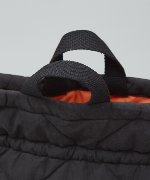 ABAHOUSE（アバハウス）の「スーベニア刺繍キルティングバッグ/GOLF PUNK /ユニセックス（バックパック/リュック・メンズ・ホワイト/グレイッシュブルー/ブラック・フリー）」の7枚目の写真