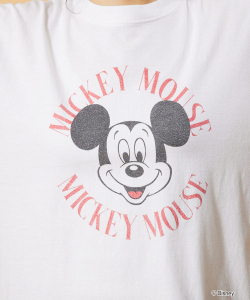 GOOD ROCK SPEED(グッドロックスピード)の「【GOOD ROCK SPEED / グッドロックスピード】Mickey/ TEE / キャラクター Tシャツ(Tシャツ/カットソー・メンズ・ホワイト系その他/ホワイト/ネイビー・L/XL/M)」の9枚目の写真