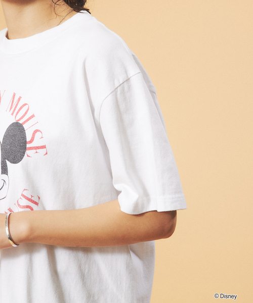 GOOD ROCK SPEED(グッドロックスピード)の「【GOOD ROCK SPEED / グッドロックスピード】Mickey/ TEE / キャラクター Tシャツ(Tシャツ/カットソー・メンズ・ホワイト系その他/ホワイト/ネイビー・L/XL/M)」の10枚目の写真