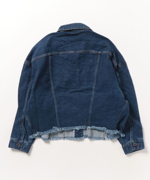 CIMARRON（シマロン）の「『CIMARRON JEANS』 デニムジャケット（デニムジャケット・レディース・ネイビー/ブルー・MEDIUM）」の10枚目の写真