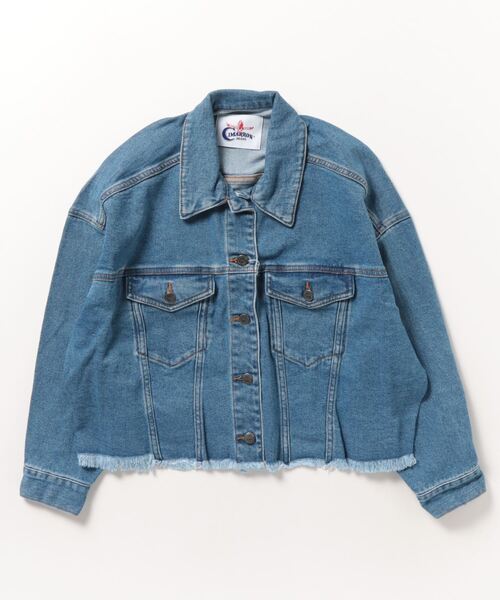CIMARRON（シマロン）の「『CIMARRON JEANS』 デニムジャケット（デニムジャケット・レディース・ネイビー/ブルー・MEDIUM）」の9枚目の写真