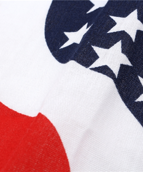 SHIPS（シップス）の「CAROLINA:STARS BANDANA（バンダナ/スカーフ・キッズ・ホワイト/レッド・ONE SIZE）」の4枚目の写真