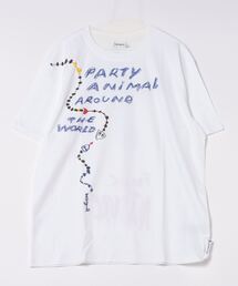 Desigual | ヘビモチーフ&刺繍 Tシャツ(Tシャツ/カットソー)