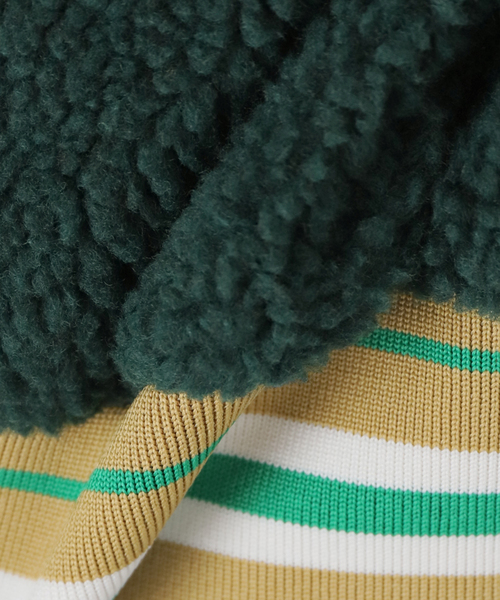 Spick & Span（スピックアンドスパン）の「【OFF THE COURT by NBA（オフザコートバイエヌビーエー）】 TeamLogo Boa Fleece（その他トップス・レディース・グリーン/ネイビー/オレンジ・FREE）」の9枚目の写真