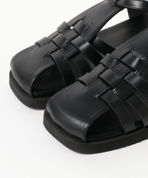 B:MING by BEAMS(ビーミングバイビームス)の「B:MING by BEAMS / グルカサンダル(サンダル・レディース・ブラック/ホワイト・22.5cm/24.5cm/23.5cm)」の9枚目の写真