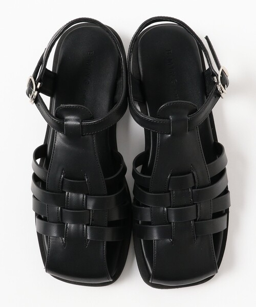 B:MING by BEAMS(ビーミングバイビームス)の「B:MING by BEAMS / グルカサンダル(サンダル・レディース・ブラック/ホワイト・22.5cm/24.5cm/23.5cm)」の6枚目の写真