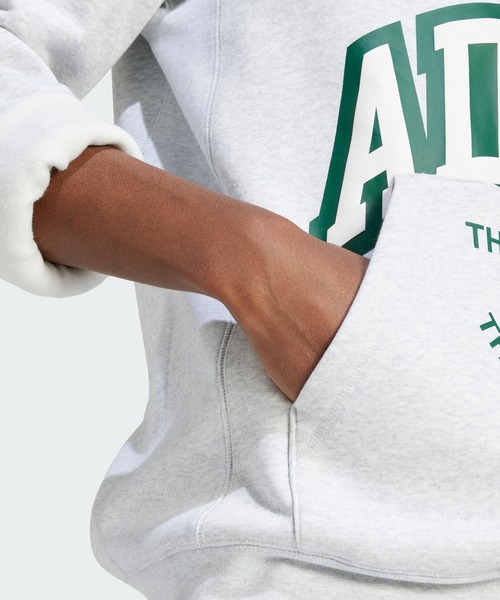 adidas（アディダス）の「VRCT パーカー / アディダスオリジナルス adidas Originals（パーカー・メンズ・ライトグレー・XX-LARGE/3XL/MEDIUM/SMALL/LARGE/X-LARGE/X-SMALL）」の3枚目の写真