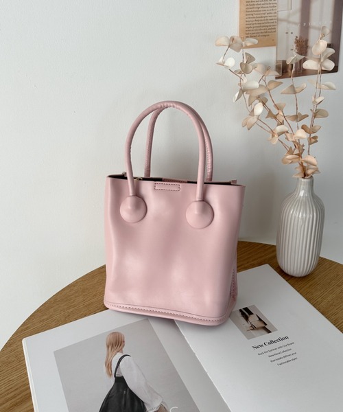 CLEA(クレア)の「【仕切りポーチ付き】コンパクトPUスクエアショルダーバッグ(ショルダーバッグ・レディース・ホワイト/ピンク/ブラック/オリーブ・FREE)」の22枚目の写真
