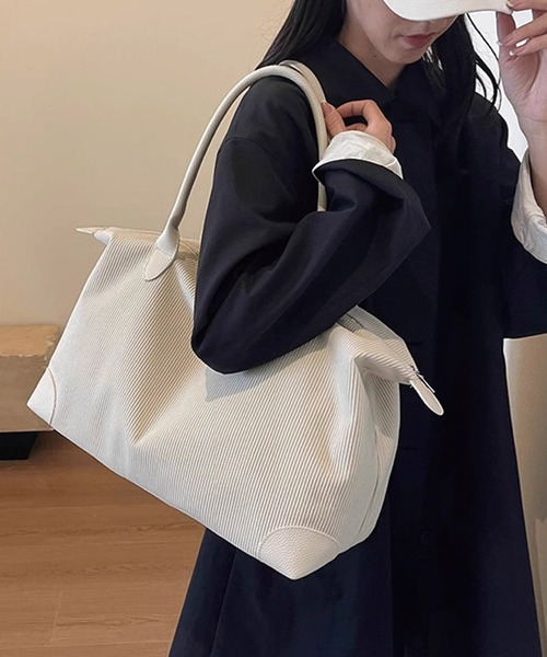 Dita Muaj.(ディータムアージュ)の「【大容量/トラベル】マルチボストンバッグ(ボストンバッグ・レディース・アイボリー/ブラック/グレー・FREE)」の12枚目の写真