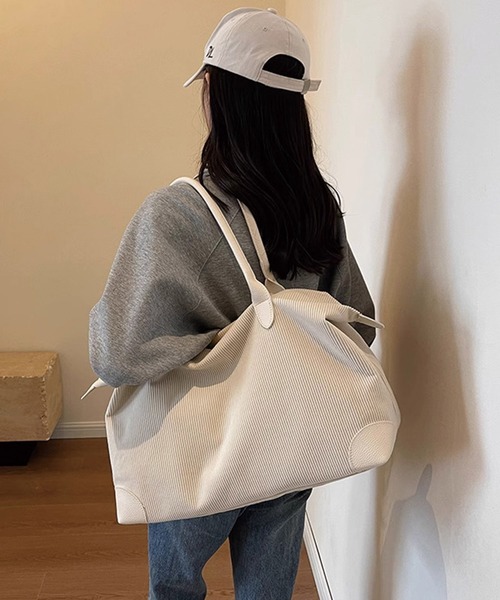 Dita Muaj.(ディータムアージュ)の「【大容量/トラベル】マルチボストンバッグ(ボストンバッグ・レディース・アイボリー/ブラック/グレー・FREE)」の10枚目の写真