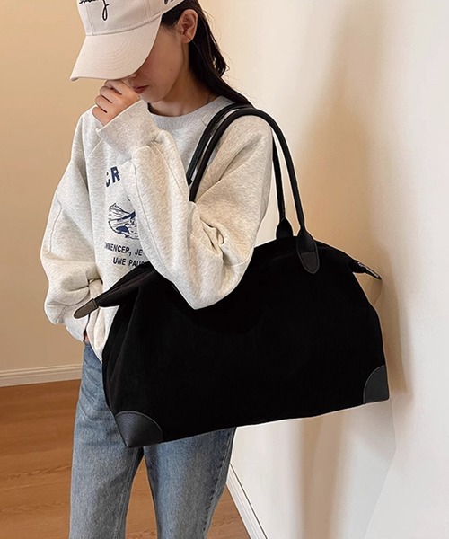 Dita Muaj.(ディータムアージュ)の「【大容量/トラベル】マルチボストンバッグ(ボストンバッグ・レディース・アイボリー/ブラック/グレー・FREE)」の20枚目の写真