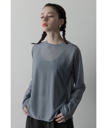 Limue | クルーネックシアカットソー(Tシャツ/カットソー)