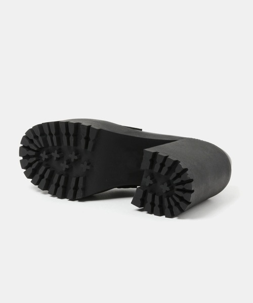 FOREVER 21(フォーエバー トゥエンティーワン)の「厚底ヒールローファー(ローファー・レディース・ブラック・24cm/23cm)」の9枚目の写真