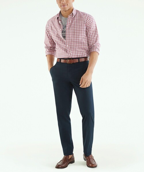 BROOKS BROTHERS(ブルックスブラザーズ)の「ライトウエイト アドバンテージチノ プレーンフロントパンツ Regular(チノパンツ・メンズ・グリーン/ネイビー/カーキ・32inch/33inch/34inch/30inch/36inch/31inch/35inch/38inch/37inch/29inch)」の19枚目の写真