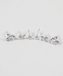 SPINNS（スピンズ）の「【6個セット】シルバーセットピアス（ピアス（両耳用））」