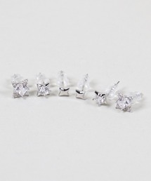 【6個セット】シルバーセットピアス