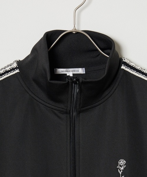 【セール】ニットテープ使いトラッカー（ジャージ）｜ROOPTOKYO（ループトウキョウ）