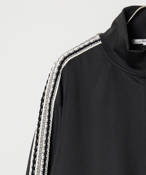 【セール】ニットテープ使いトラッカー（ジャージ）｜ROOPTOKYO（ループトウキョウ）