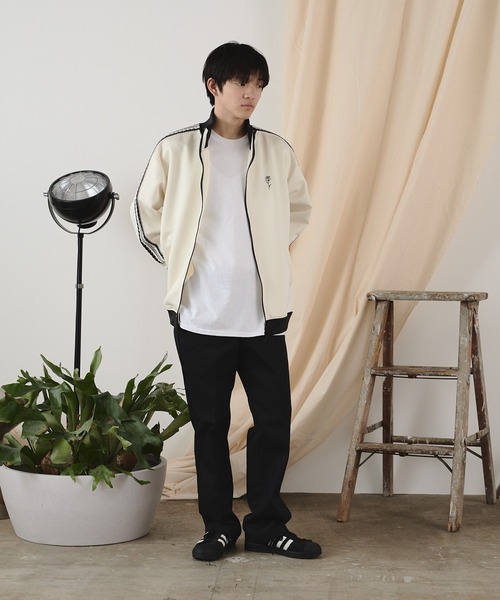 【セール】ニットテープ使いトラッカー（ジャージ）｜ROOPTOKYO（ループトウキョウ）