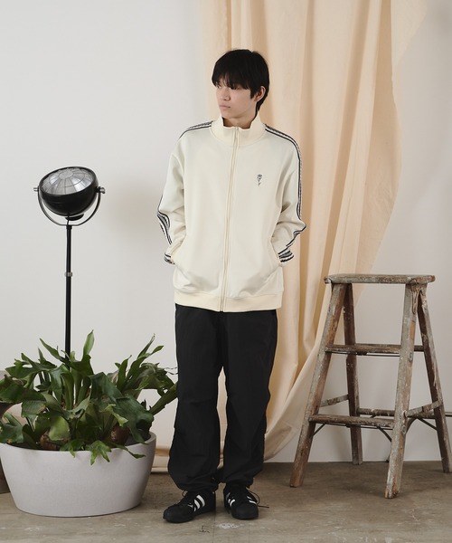 【セール】ニットテープ使いトラッカー（ジャージ）｜ROOPTOKYO（ループトウキョウ）