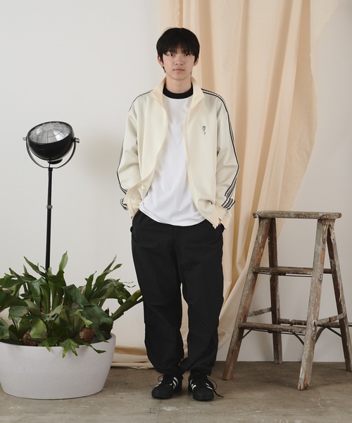 【セール】ニットテープ使いトラッカー（ジャージ）｜ROOPTOKYO（ループトウキョウ）