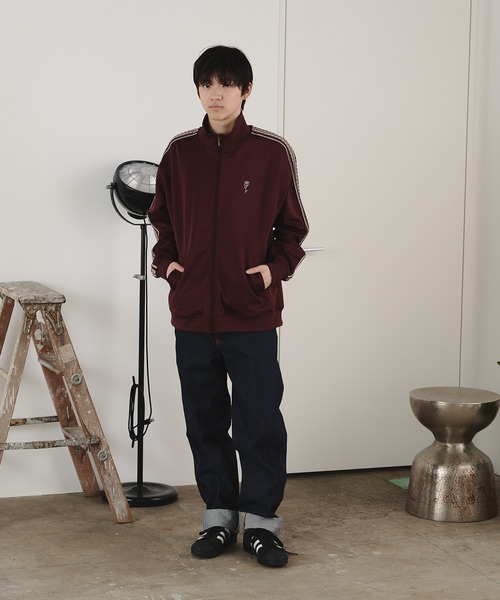 【セール】ニットテープ使いトラッカー（ジャージ）｜ROOPTOKYO（ループトウキョウ）