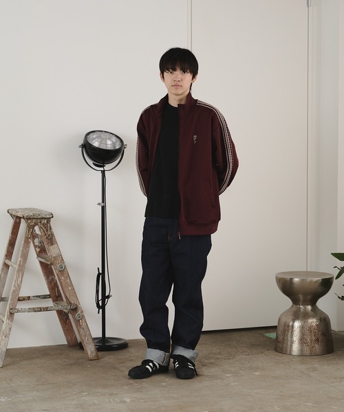 【セール】ニットテープ使いトラッカー（ジャージ）｜ROOPTOKYO（ループトウキョウ）