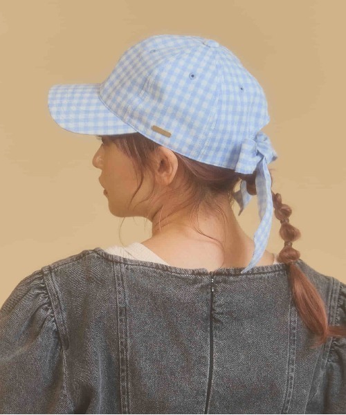kaorinomori(カオリノモリ)の「kaorinomori カロキャップ / カオリノモリ(キャップ・レディース・ライトブルー/ブラック・FREE)」の19枚目の写真