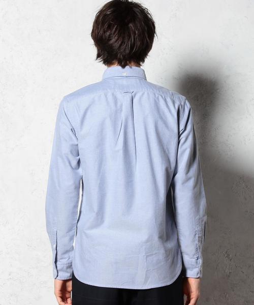 green label relaxing(グリーンレーベルリラクシング)の「◎40//OX ORGANIC BD-N シャツ(シャツ/ブラウス・メンズ・ホワイト/ネイビー/ライトグレー・X-SMALL/SMALL/LARGE/X-LARGE/MEDIUM)」の15枚目の写真