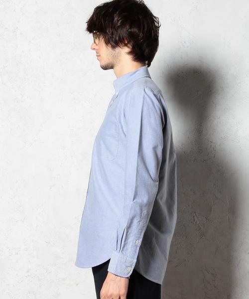 green label relaxing(グリーンレーベルリラクシング)の「◎40//OX ORGANIC BD-N シャツ(シャツ/ブラウス・メンズ・ホワイト/ネイビー/ライトグレー・X-SMALL/SMALL/LARGE/X-LARGE/MEDIUM)」の17枚目の写真