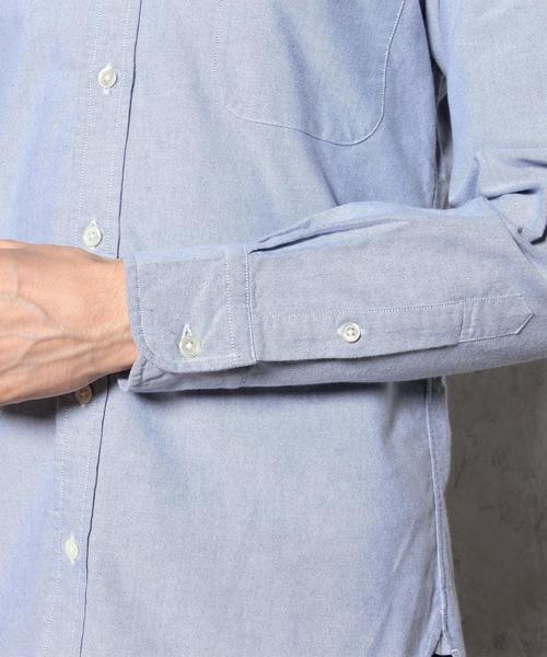 green label relaxing(グリーンレーベルリラクシング)の「◎40//OX ORGANIC BD-N シャツ(シャツ/ブラウス・メンズ・ホワイト/ネイビー/ライトグレー・X-SMALL/SMALL/LARGE/X-LARGE/MEDIUM)」の11枚目の写真