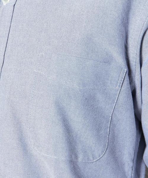 green label relaxing(グリーンレーベルリラクシング)の「◎40//OX ORGANIC BD-N シャツ(シャツ/ブラウス・メンズ・ホワイト/ネイビー/ライトグレー・X-SMALL/SMALL/LARGE/X-LARGE/MEDIUM)」の12枚目の写真