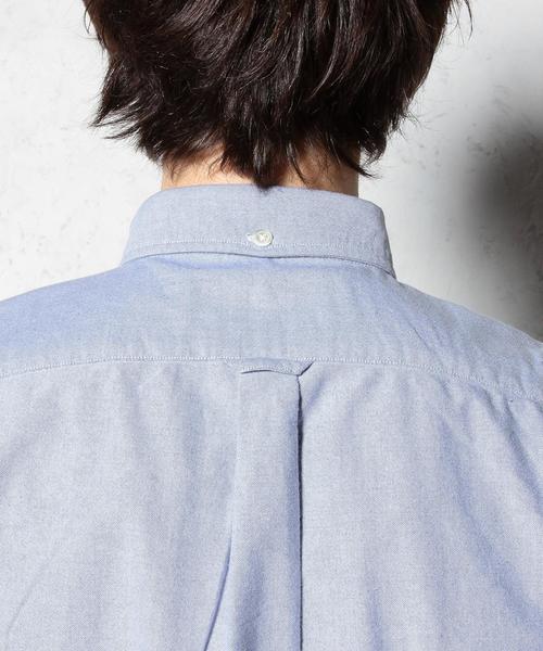 green label relaxing(グリーンレーベルリラクシング)の「◎40//OX ORGANIC BD-N シャツ(シャツ/ブラウス・メンズ・ホワイト/ネイビー/ライトグレー・X-SMALL/SMALL/LARGE/X-LARGE/MEDIUM)」の14枚目の写真