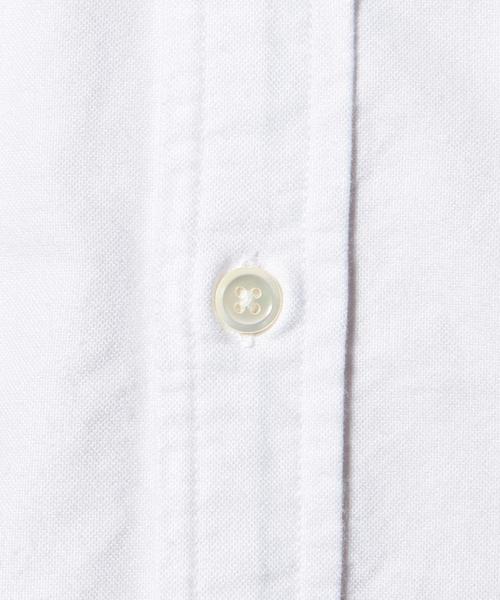 green label relaxing(グリーンレーベルリラクシング)の「◎40//OX ORGANIC BD-N シャツ(シャツ/ブラウス・メンズ・ホワイト/ネイビー/ライトグレー・X-SMALL/SMALL/LARGE/X-LARGE/MEDIUM)」の6枚目の写真