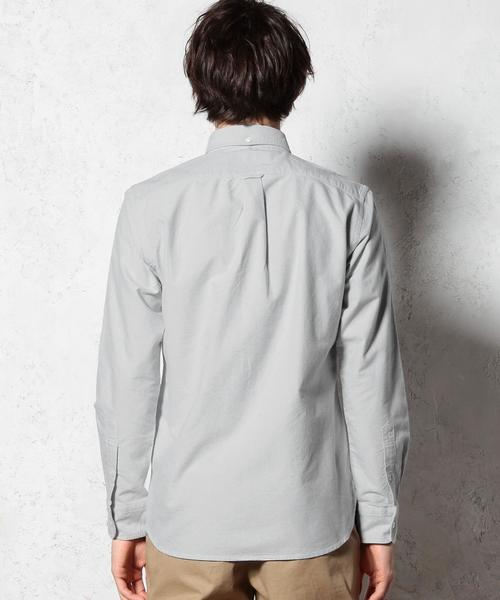 green label relaxing(グリーンレーベルリラクシング)の「◎40//OX ORGANIC BD-N シャツ(シャツ/ブラウス・メンズ・ホワイト/ネイビー/ライトグレー・X-SMALL/SMALL/LARGE/X-LARGE/MEDIUM)」の7枚目の写真