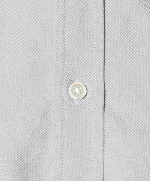 green label relaxing(グリーンレーベルリラクシング)の「◎40//OX ORGANIC BD-N シャツ(シャツ/ブラウス・メンズ・ホワイト/ネイビー/ライトグレー・X-SMALL/SMALL/LARGE/X-LARGE/MEDIUM)」の8枚目の写真