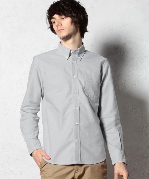 green label relaxing(グリーンレーベルリラクシング)の「◎40//OX ORGANIC BD-N シャツ(シャツ/ブラウス・メンズ・ホワイト/ネイビー/ライトグレー・X-SMALL/SMALL/LARGE/X-LARGE/MEDIUM)」の19枚目の写真